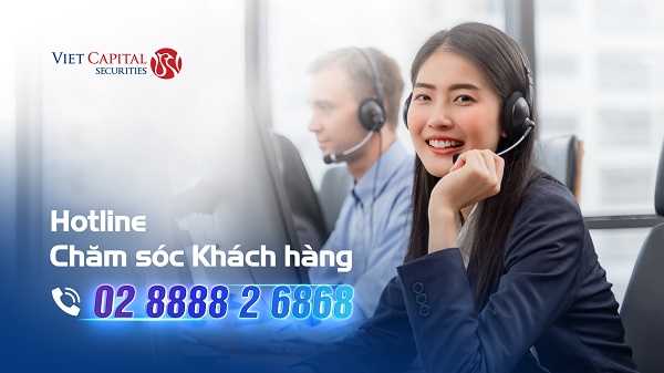 VCSC thông báo về việc hỗ trợ khách hàng qua hotline 02 8888 2 6868