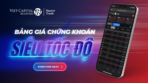 Bắt nhịp thị trường cùng Bảng Giá Siêu Tốc Độ VCSC Master Trade