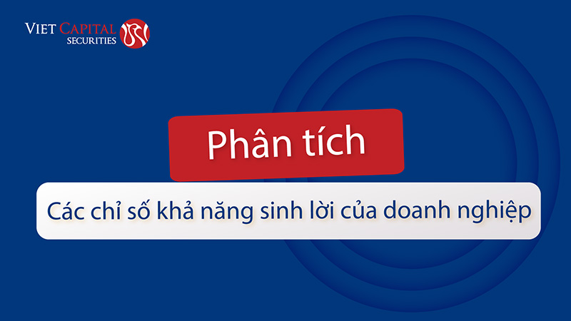 Phân tích các chỉ số khả năng sinh lời của doanh nghiệp