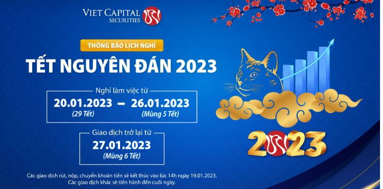 Thông báo lịch nghỉ Tết Nguyên Đán và thời gian làm việc ngày 19.01.2023