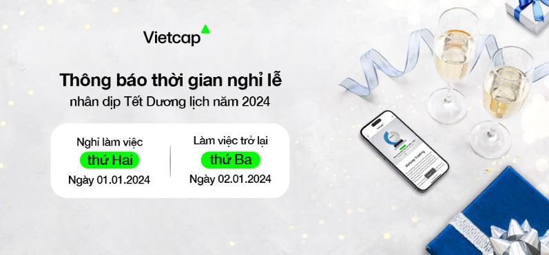 Thông báo thời gian nghỉ lễ nhân dịp Tết Dương lịch 2024